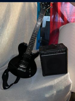 Guitar And Speaker