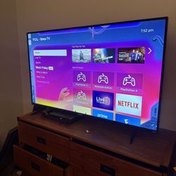 55” 4K UHD TCL ROKU TV - No Remote
