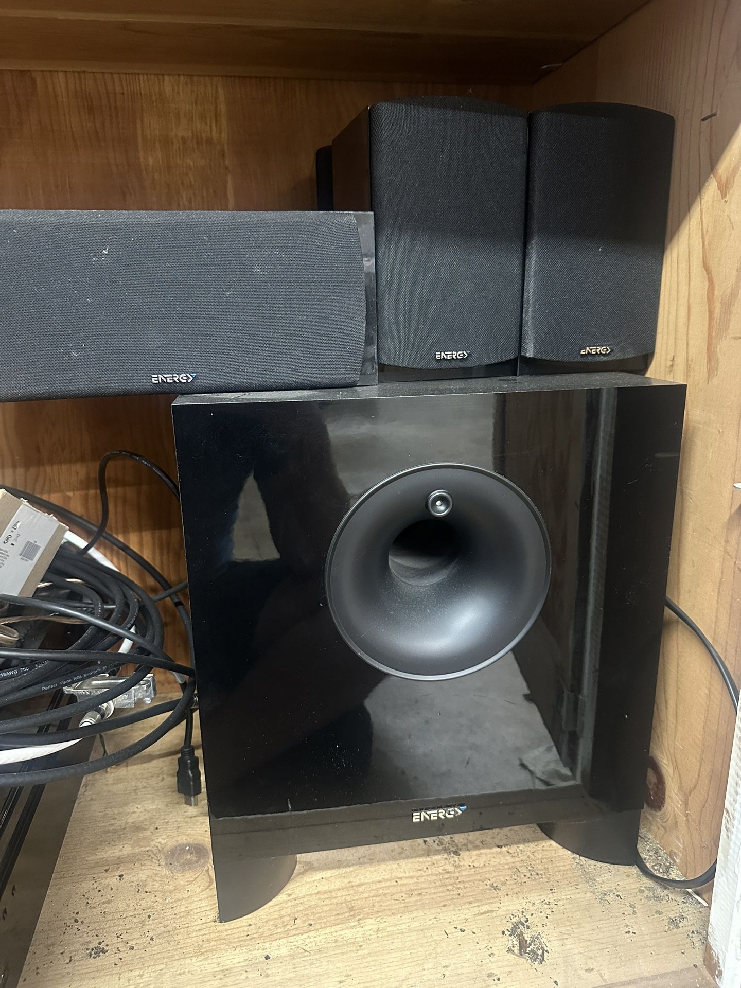 Surround Sound Home Theater System - Set of 6 Speakers