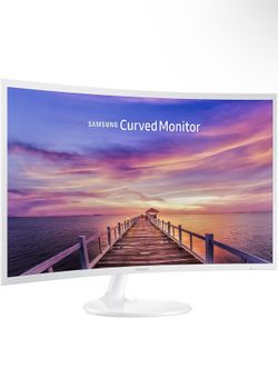 AMSUNG 32 inch CF391 Curved Monitor (LC32F391FWNXZA) - 1080p, Dual Monitor, Laptop Monitor, Monitor Stand/Riser/Mount Compliant, AMD Freesync, Gaming,