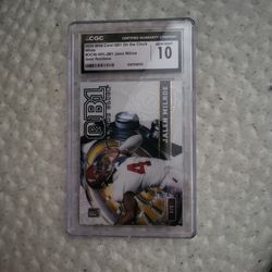 Jalen Milroe 1/1 Gold Rainbow CGC 10