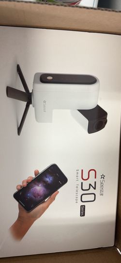 ZWO Seestar S30 All-in-One Smart Digital Telescope/Camera Compact and Portable Travel Companion for Astronomy Enthusiasts & Casual Stargazers