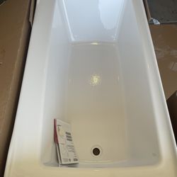 Classic 500 60 in. x 30 in. Alcove Deep Soaking Bathtub with Right Drain in High Gloss White