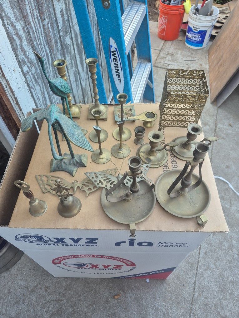 Lot Of Bronze Decor