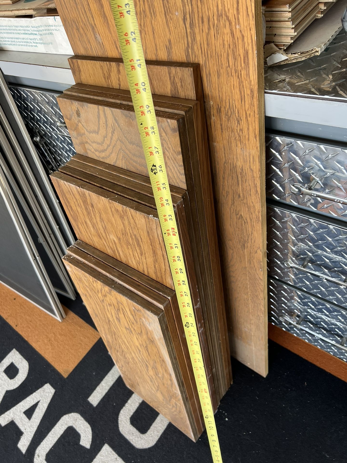 Oak Veneer Shelf Pieces FREE