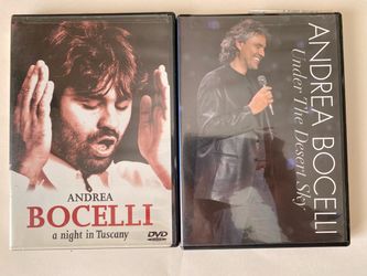 Andrea Bocelli DVD Set – 2 Titles