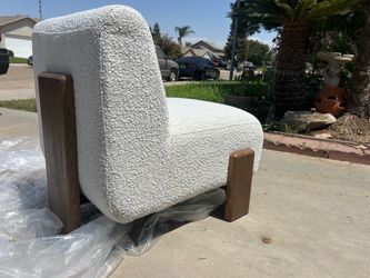 New! Chelsea Upholstered Slipper Chair. $299