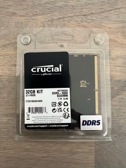Crucial 32 gb DDR5 ram kit (2x16gb)