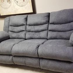 Reclining Sofa Available For Immediate Delivery