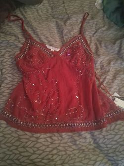 red statement tanktop (XS)