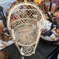 Petite Chair  Doll Or Plant Holder