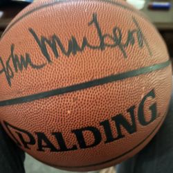 Notre Dame Coach John MacLeod Signed