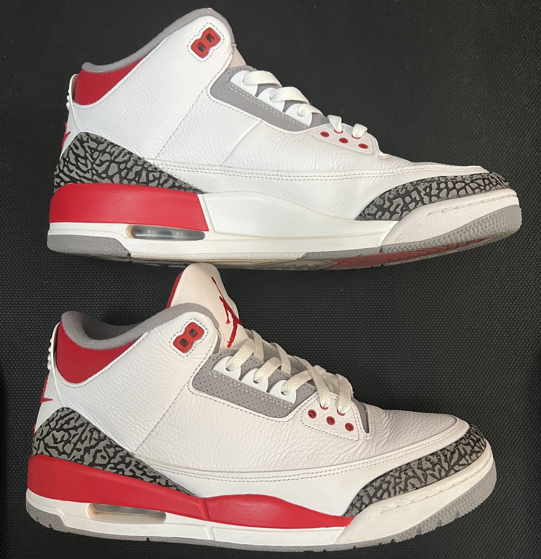 Size 13 Jordan 3 Retro Fire Red