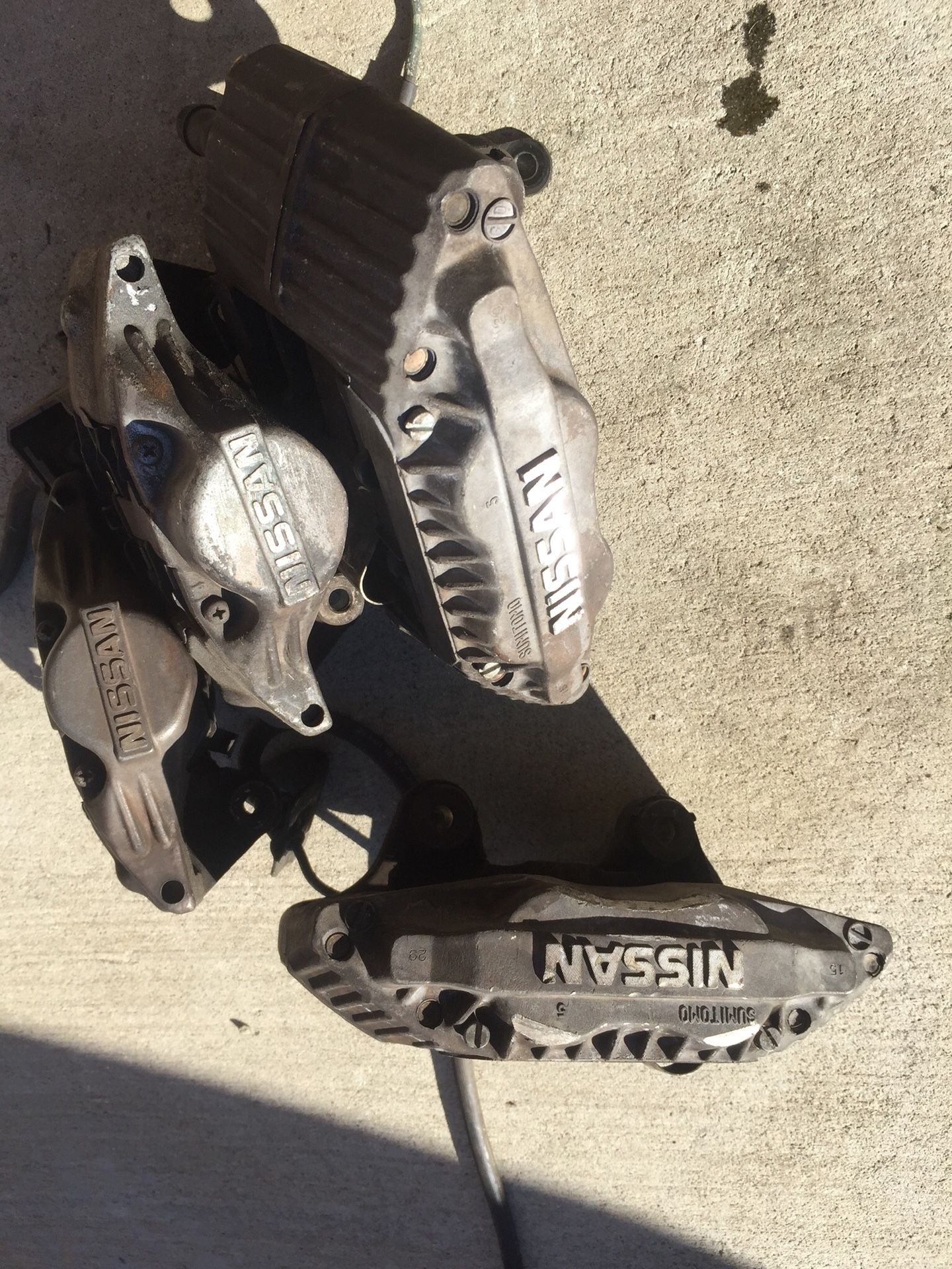 Nissan 300ZX brake calipers