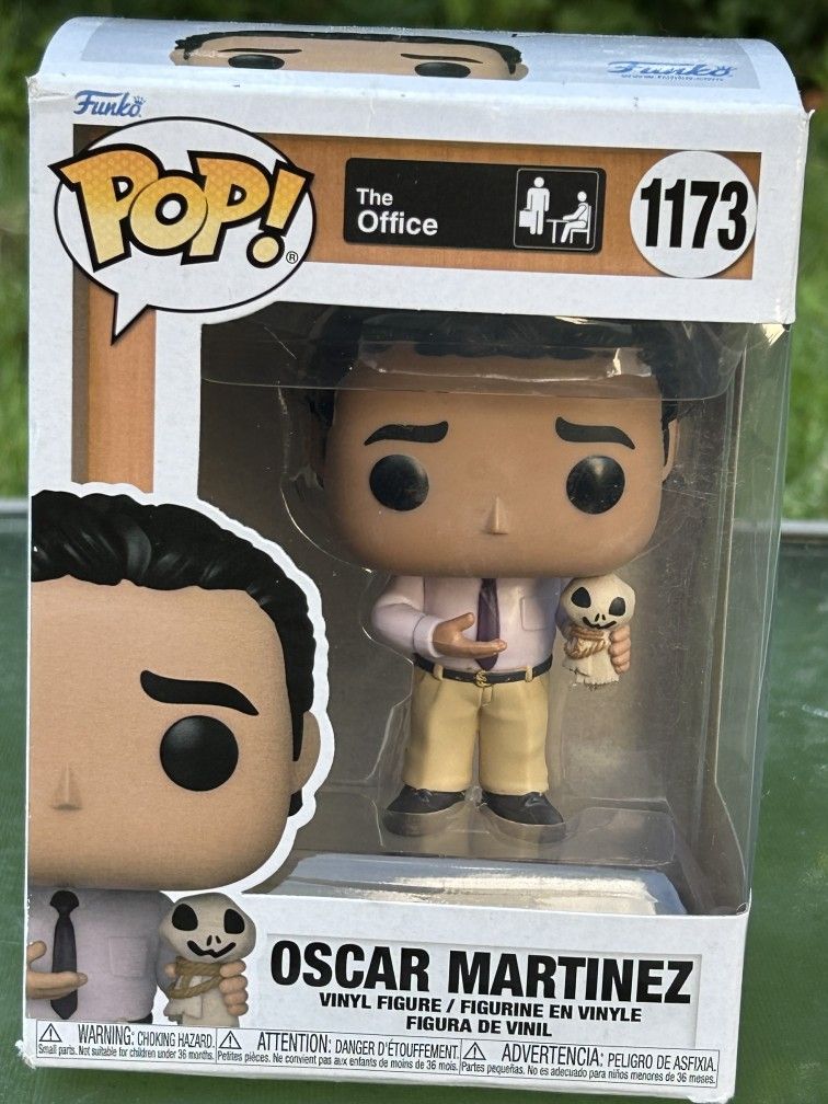 Official Funko Pop! Oscar Martinez - "The Officer" #1173 - $10