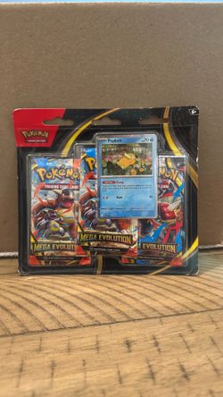 Mega Evolutions 3-Pack Blister!