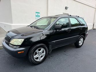 2001 Lexus RX 300 SUV Black