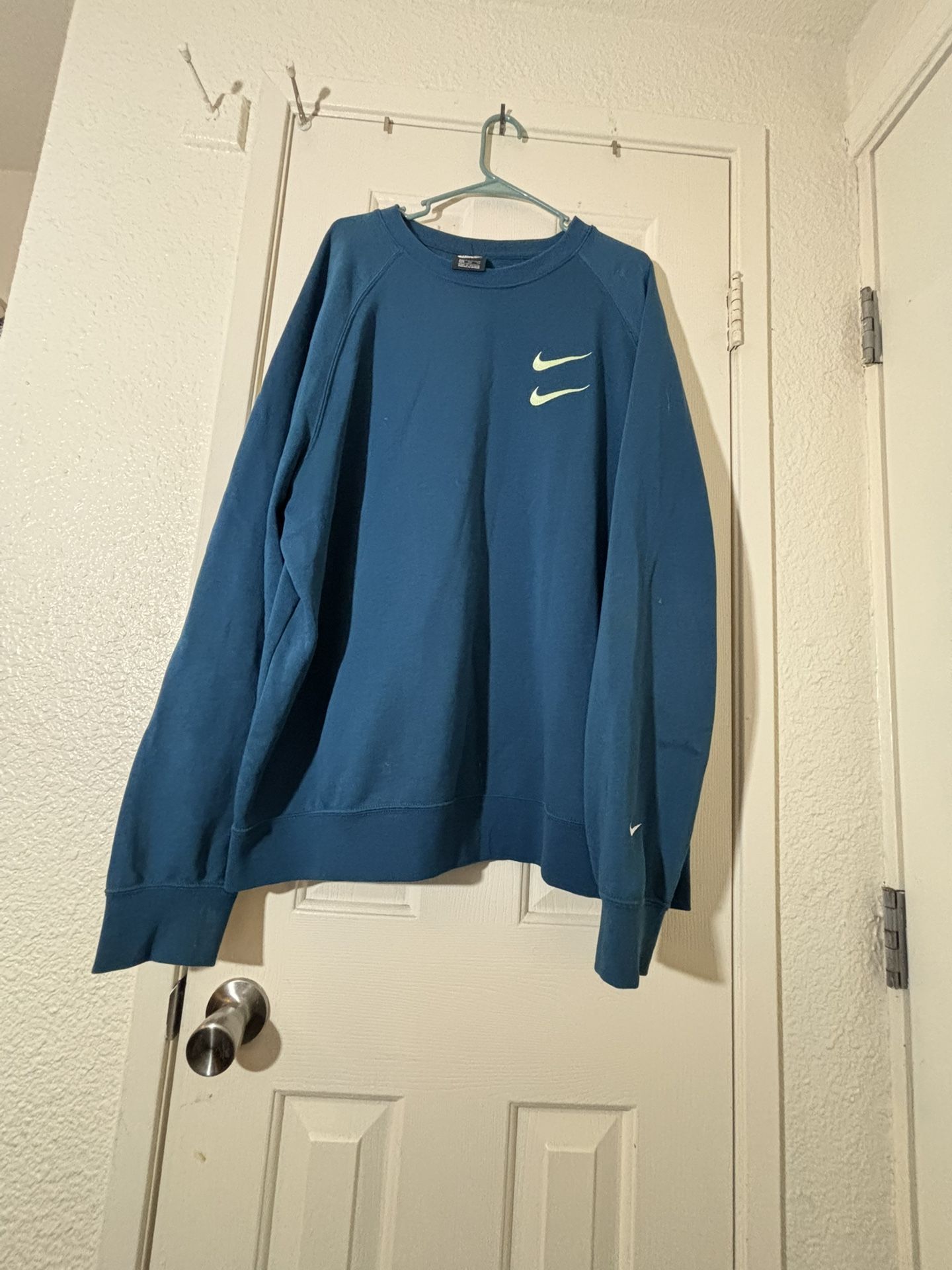 Vintage Double Swoosh Nike Sweater