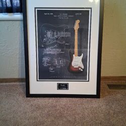 Fender Framed Print Limited Edition 