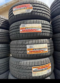 🌀🔱 215 55 R 17 vendo llantas nuevas marca arroyo las 4 por $ 300