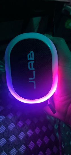 JLab Portable Bluetooth Speaker with RGB Lighting