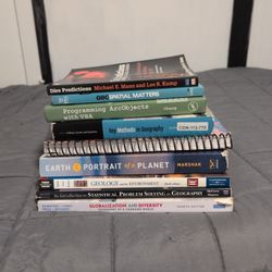 Geography / GIS / Environmental Science textbook bundle