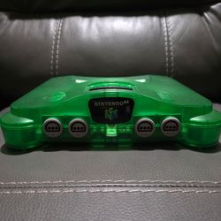 Jungle green n64 console for trade