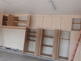 Garage cabinets