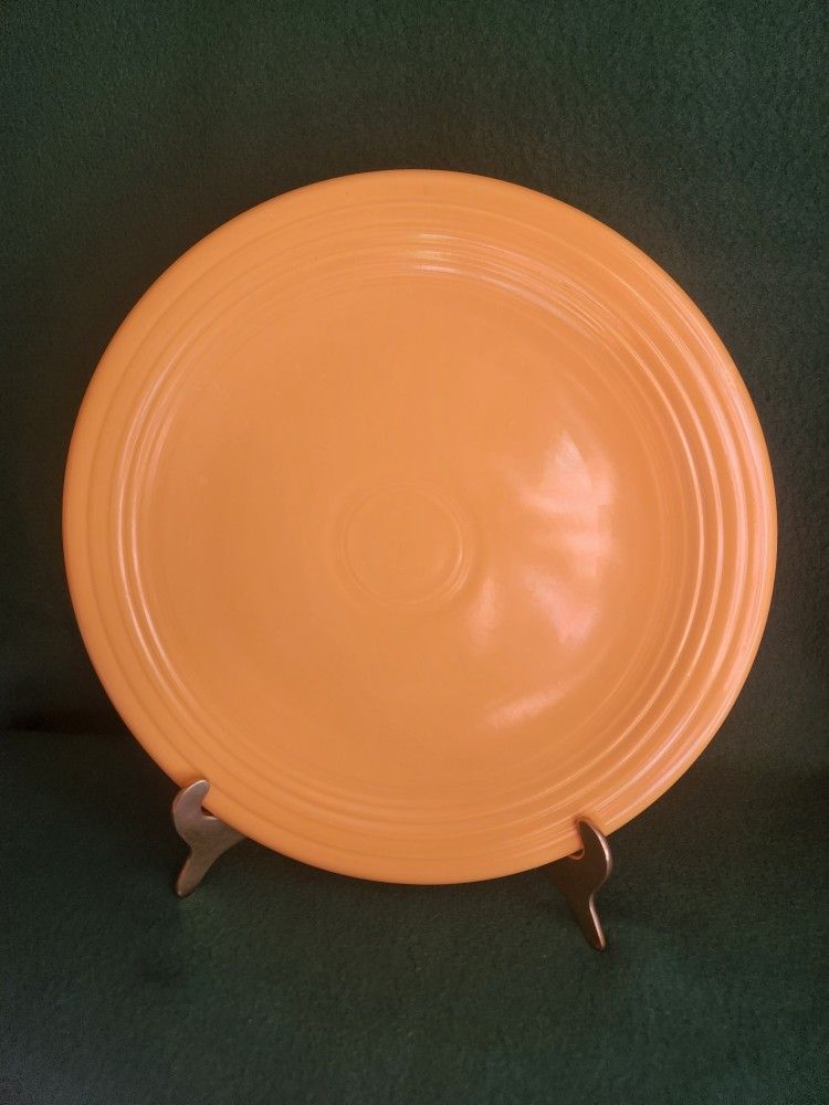 Fiesta Chop Plate Vintage HLC Charger VTG 40s Homer Laughlin USA
