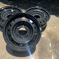 16” Steel Steelie Toyota Rims 6 Lug Lug 