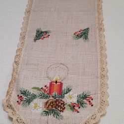 49" L Holiday Table Runner