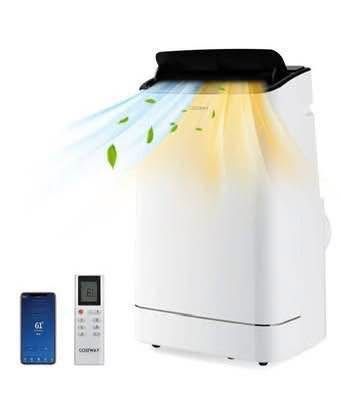 New COSTWAY 15000 BTU Portable Air Conditioner 4-in-1 AC Unit AC/Heater/Dehumidifier/Fan