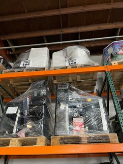 MERCHANDISE PALLETS FOR SALE! Air conditioner, water dispenser