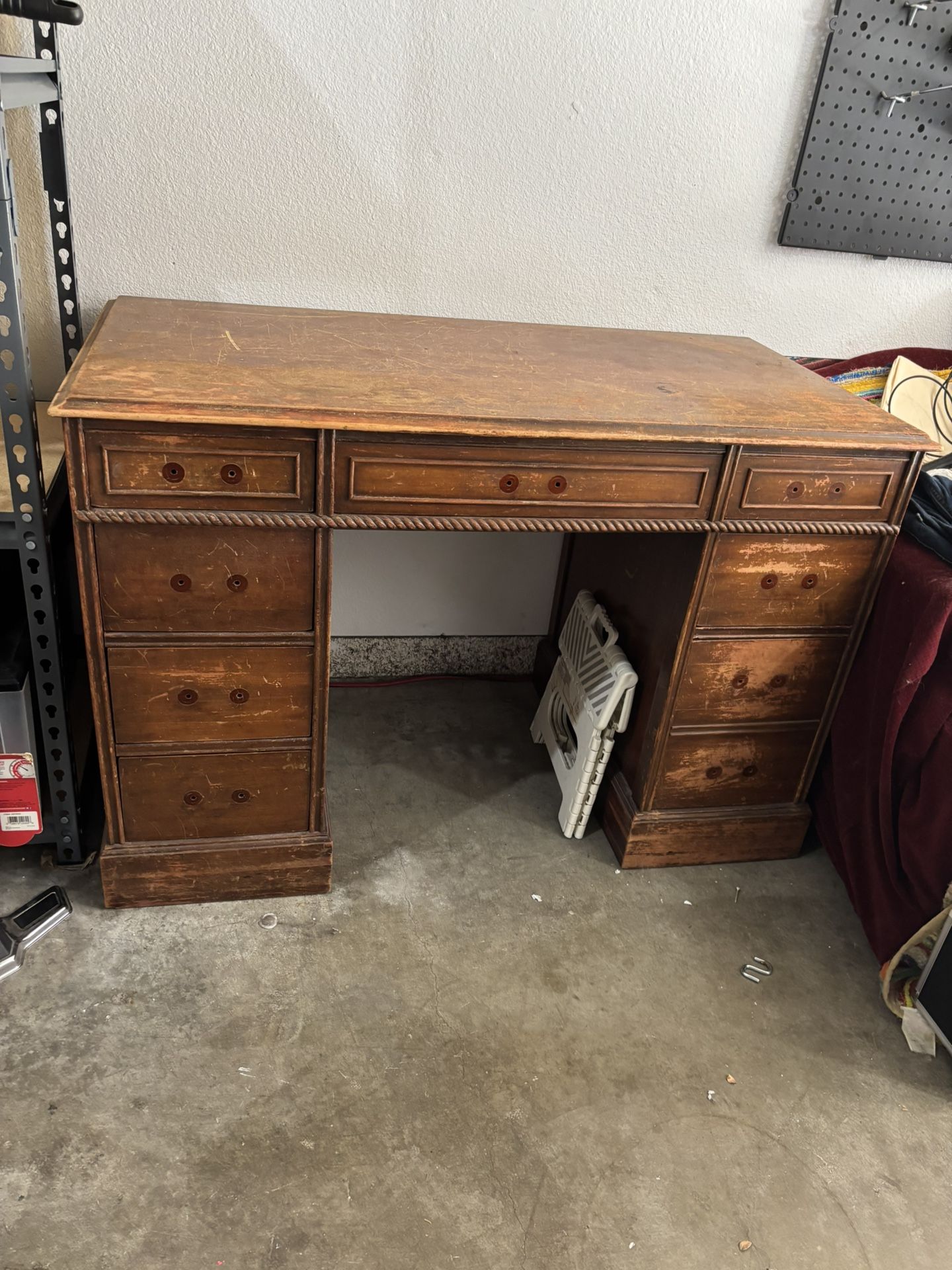 Desk- 8 Drawers 
