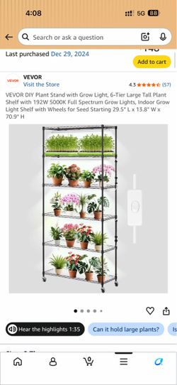 Indoor Grow / Garden Lights – Multiple Fixtures – $75 OBO