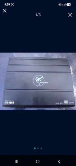 1000 watt amplifier highs mids