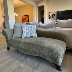 Leopard Print Fainting Couch