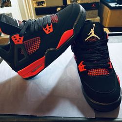 Air Jordan 4 Retro 'RED THUNDER'