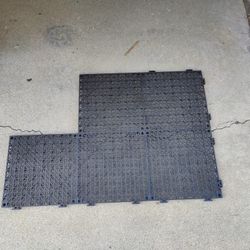 Modular Rubber Mat Floor Tiles