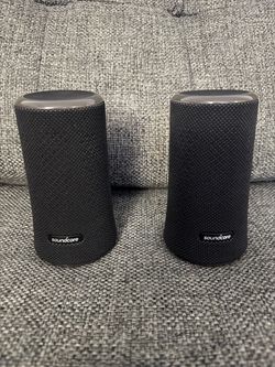 2 Anker Soundcore Flare 2 Bluetooth Speakers