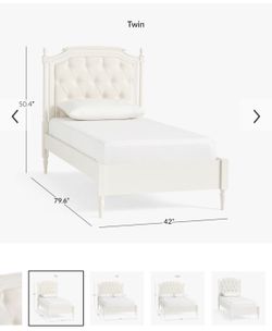 Pottery Barn Twin Bed with Mattress