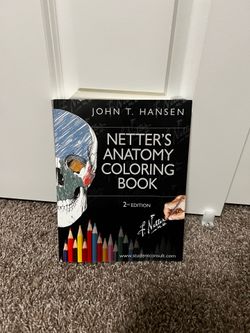 John T. Hansen Netter’s Anatomy Coloring Book
