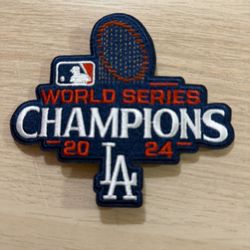 Dodgers 2024 WS Champs Patch