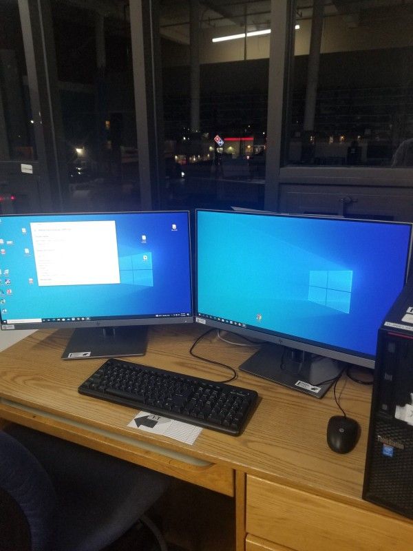 DUO HP 24' WIDE SIMLESS SCREEN MONITOR (T1011)