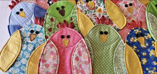 Cute Chicken Potholders 