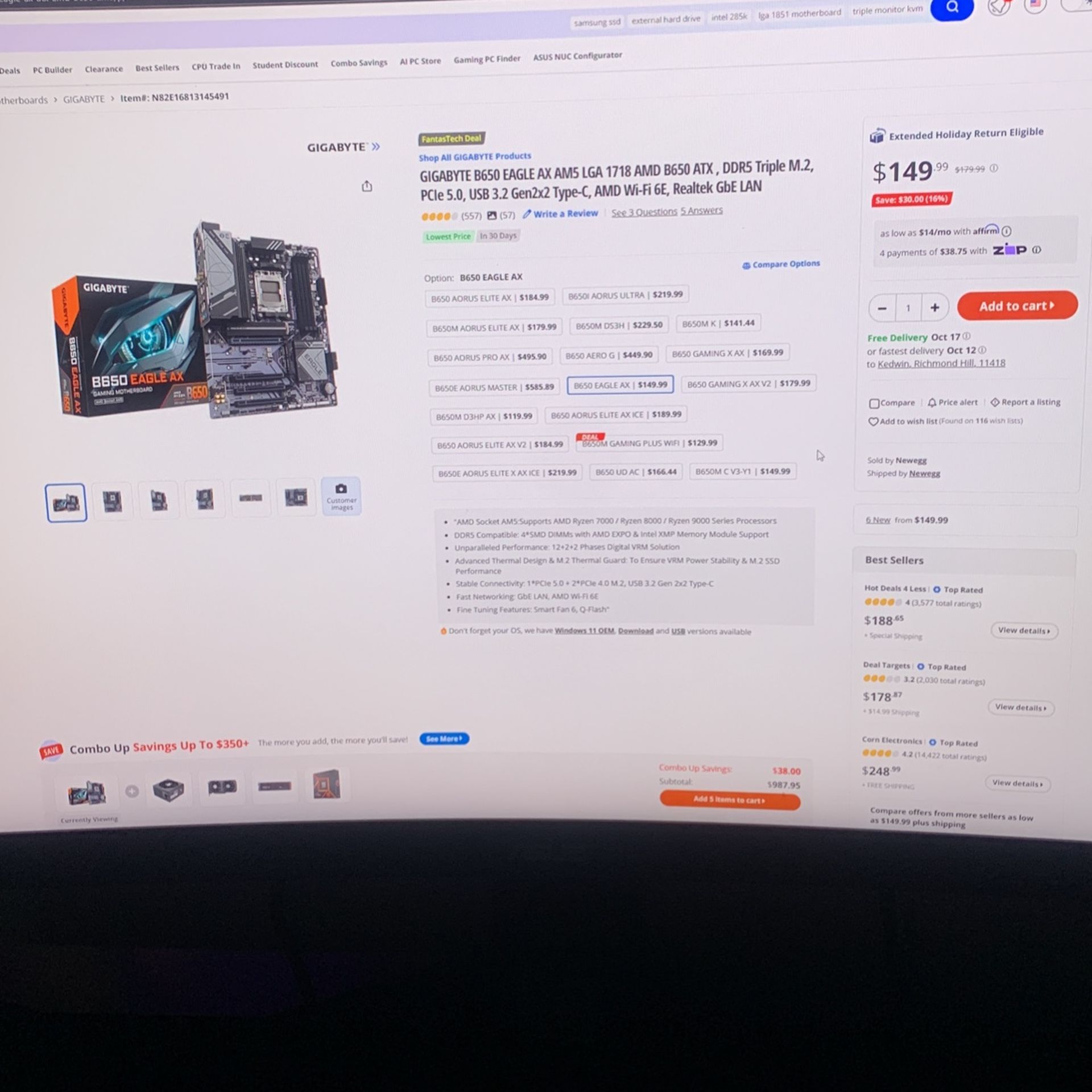 Gigabyte B650 Eagle AX AM5