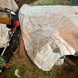 14 X 22 White Tarp 