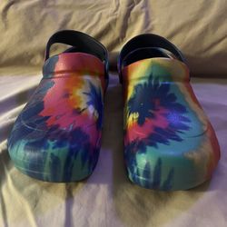 Crocs Unisex Bistro Pro LiteRide Graphic Clog Mule Sandals Size 11