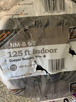 Cerrowire NM-B 6/2 125 ft Copper Building Wire
