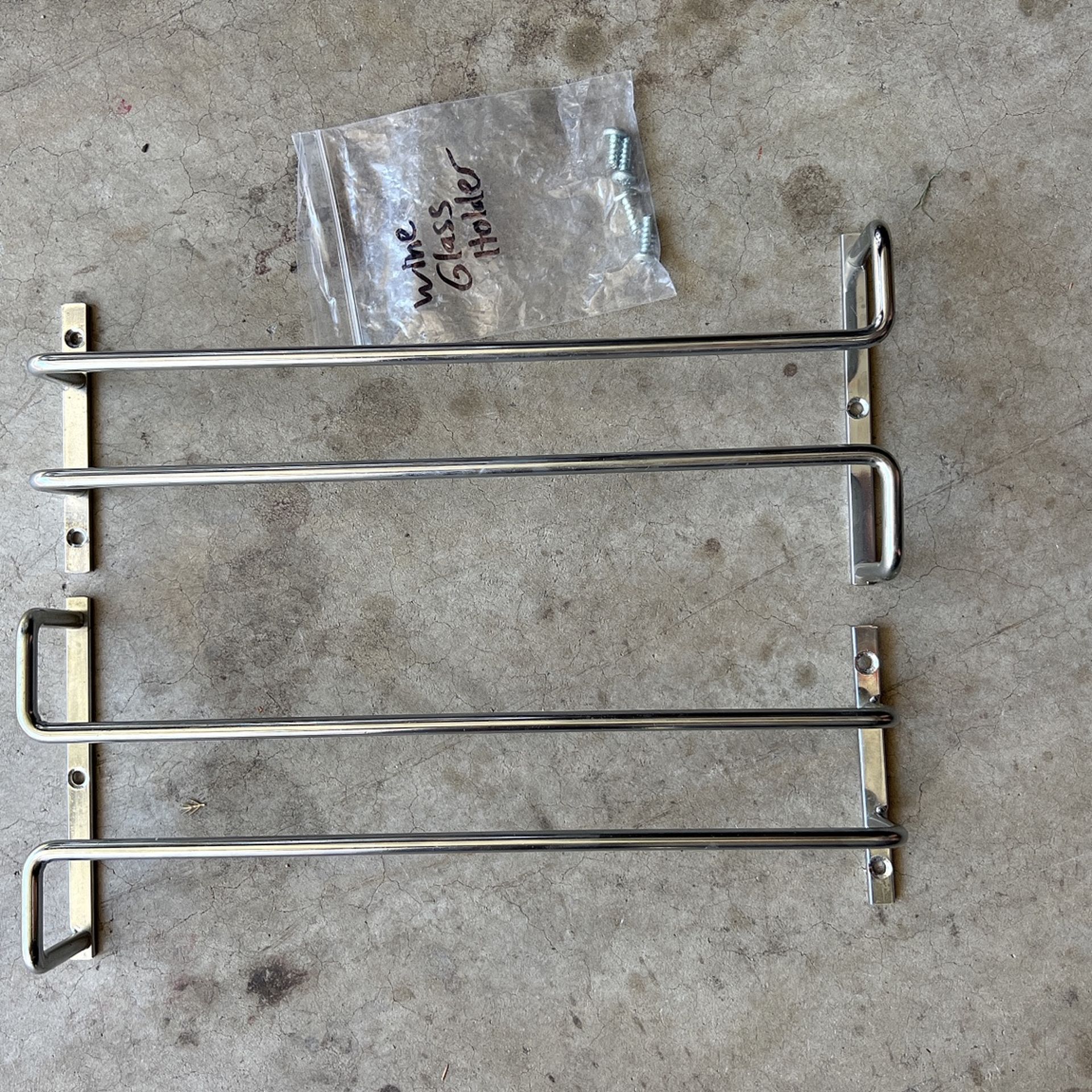 Under Cabinet Wine Glass Racks